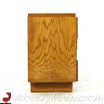 Lane Staccato Mid Century Oak Brutalist Lowboy Dresser