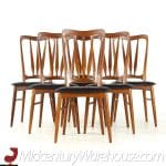 Niels Koefoed for Koefoeds Hornslet Ingrid Mid Century Teak Dining Chairs - Set of 6