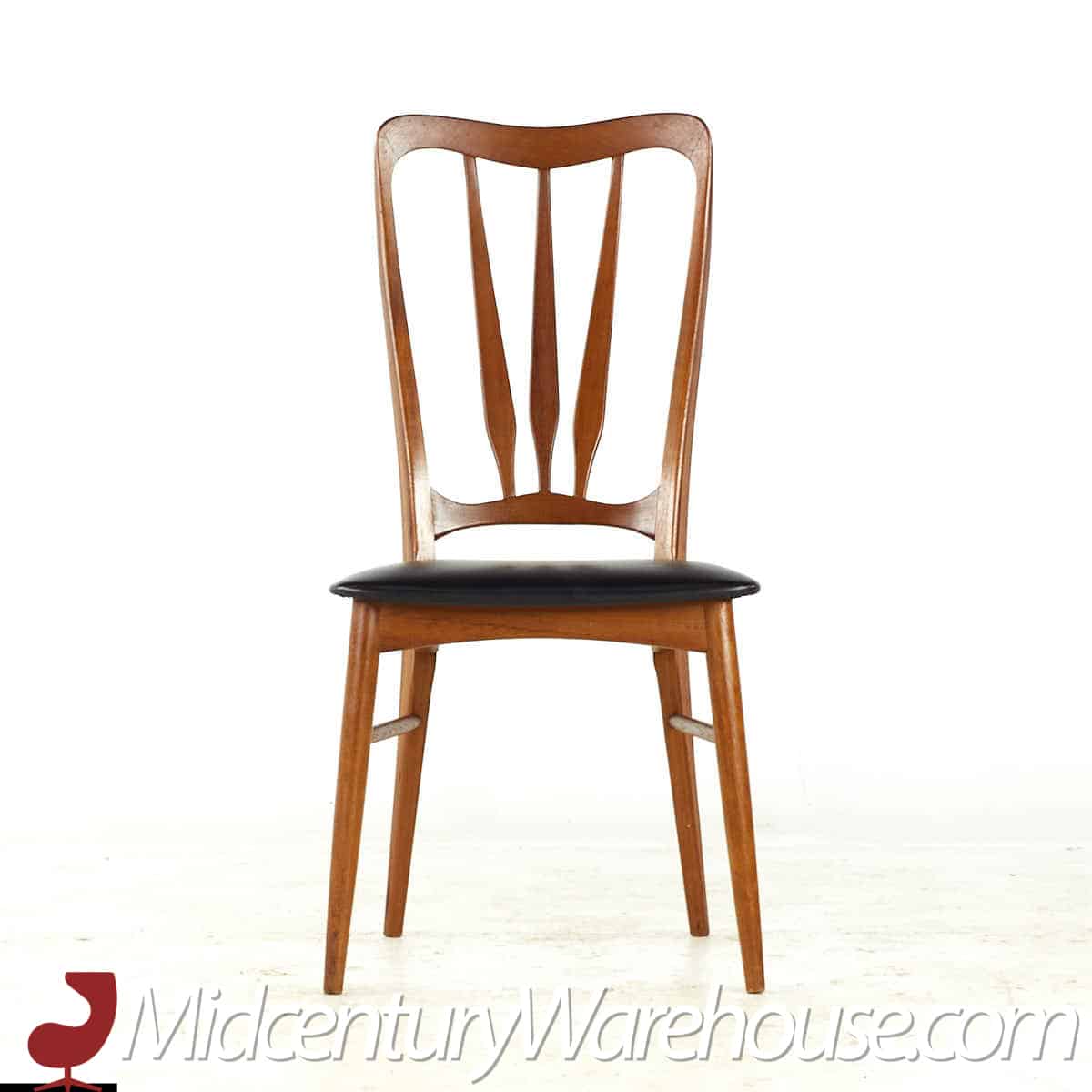 Niels Koefoed for Koefoeds Hornslet Ingrid Mid Century Teak Dining Chairs - Set of 6