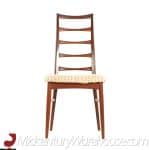 Niels Otto Møller for Koefoeds Hornslet Mid Century Danish Teak Ladder Back Dining Chairs - Set of 6