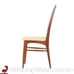 Niels Otto Møller for Koefoeds Hornslet Mid Century Danish Teak Ladder Back Dining Chairs - Set of 6