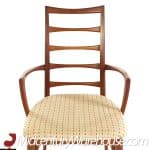 Niels Otto Møller for Koefoeds Hornslet Mid Century Danish Teak Ladder Back Dining Chairs - Set of 6