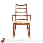 Niels Otto Møller for Koefoeds Hornslet Mid Century Danish Teak Ladder Back Dining Chairs - Set of 6