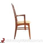 Niels Otto Møller for Koefoeds Hornslet Mid Century Danish Teak Ladder Back Dining Chairs - Set of 6
