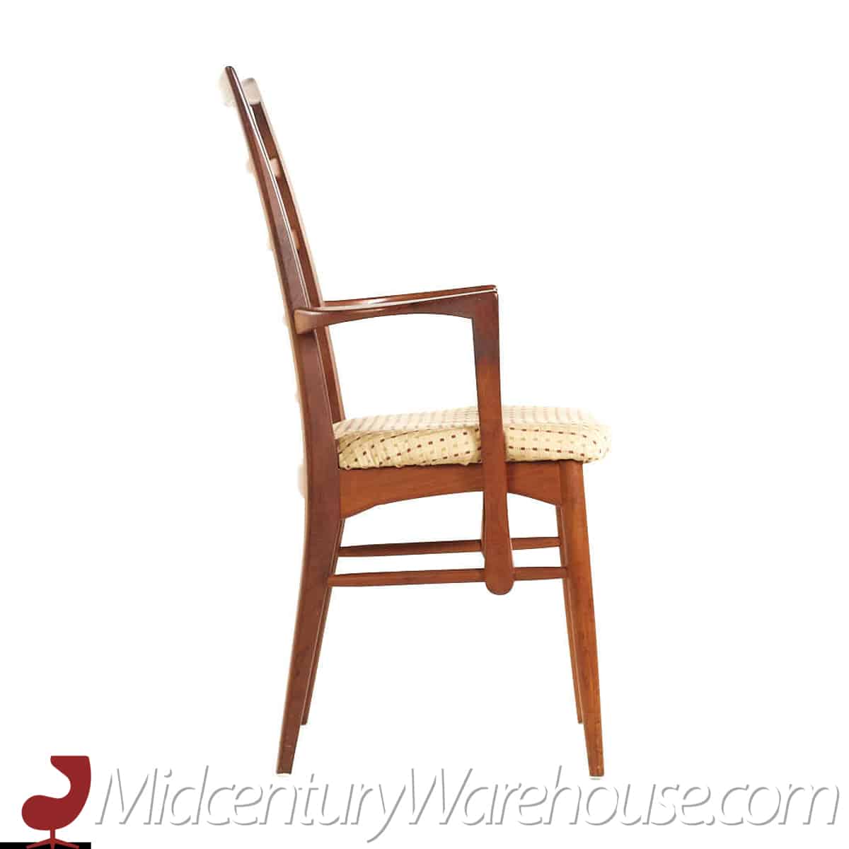 Niels Otto Møller for Koefoeds Hornslet Mid Century Danish Teak Ladder Back Dining Chairs - Set of 6