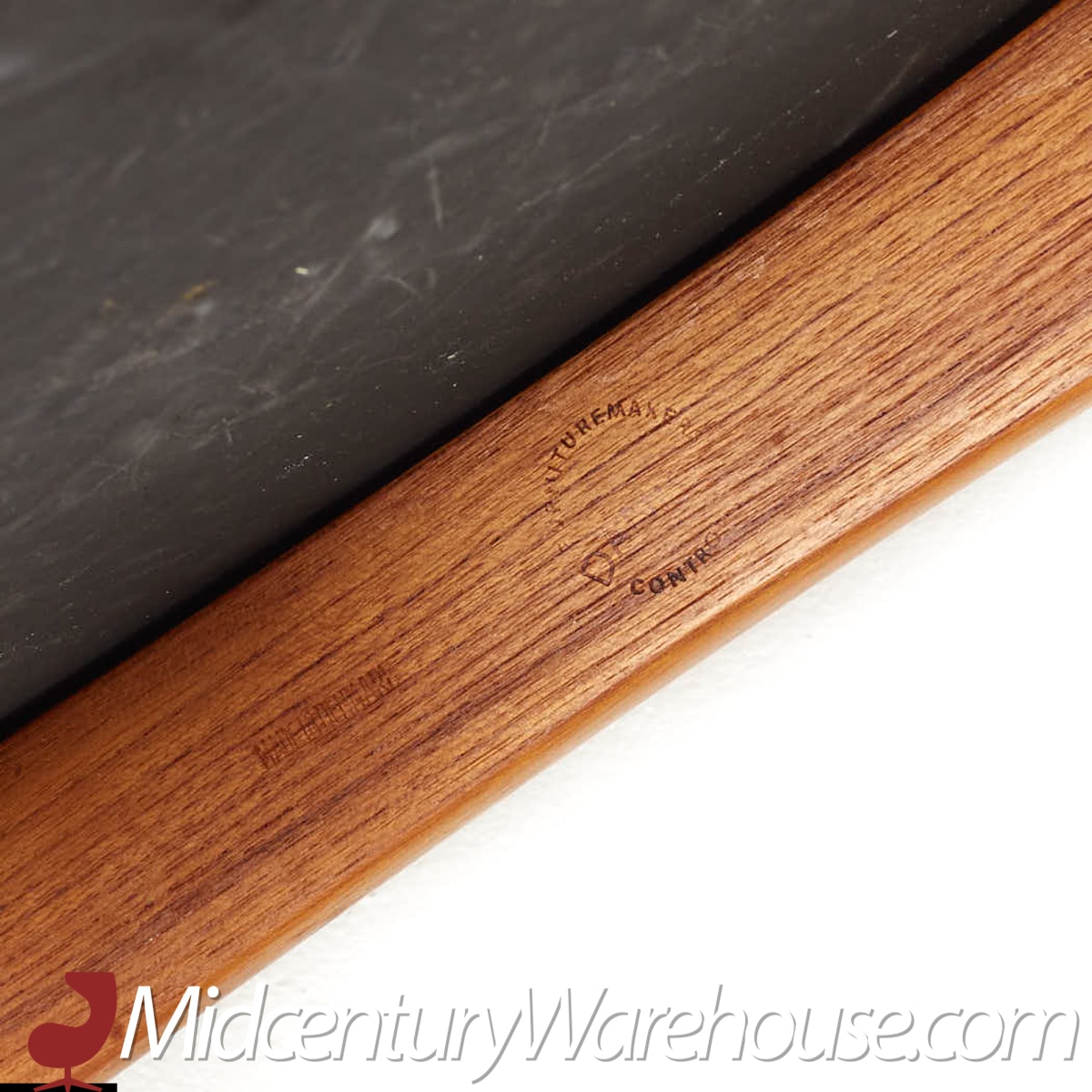 Niels Otto Møller for Koefoeds Hornslet Mid Century Danish Teak Ladder Back Dining Chairs - Set of 6