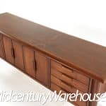 Standard Furniture Mid Century Walnut Credenza
