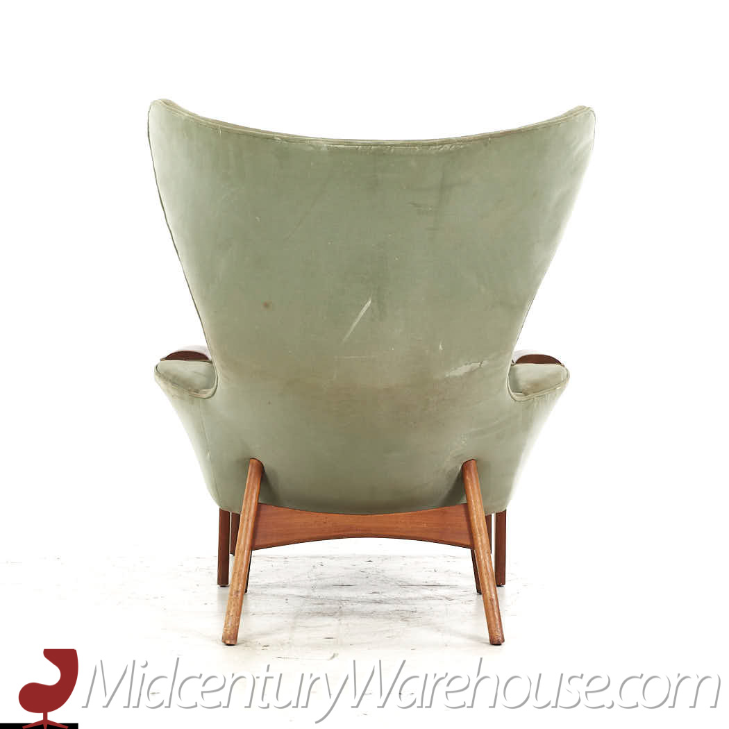 Adrian Pearsall for Craft Associates Mid Century Model 2231 Lounge Chair with Ottoman