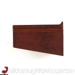 Arne Olsen Mid Century Danish Rosewood Wall Mounted Desk Console