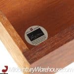 Arne Olsen Mid Century Danish Rosewood Wall Mounted Desk Console