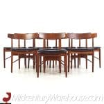Arne Vodder for Sibast Mid Century Danish Teak Dining Chairs - Set of 8
