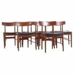 Arne Vodder for Sibast Mid Century Danish Teak Dining Chairs - Set of 8
