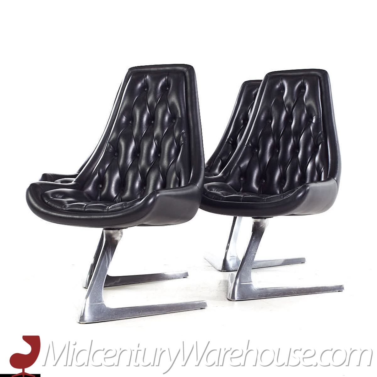 Chromcraft Star Trek Mid Century Chairs - Set of 6