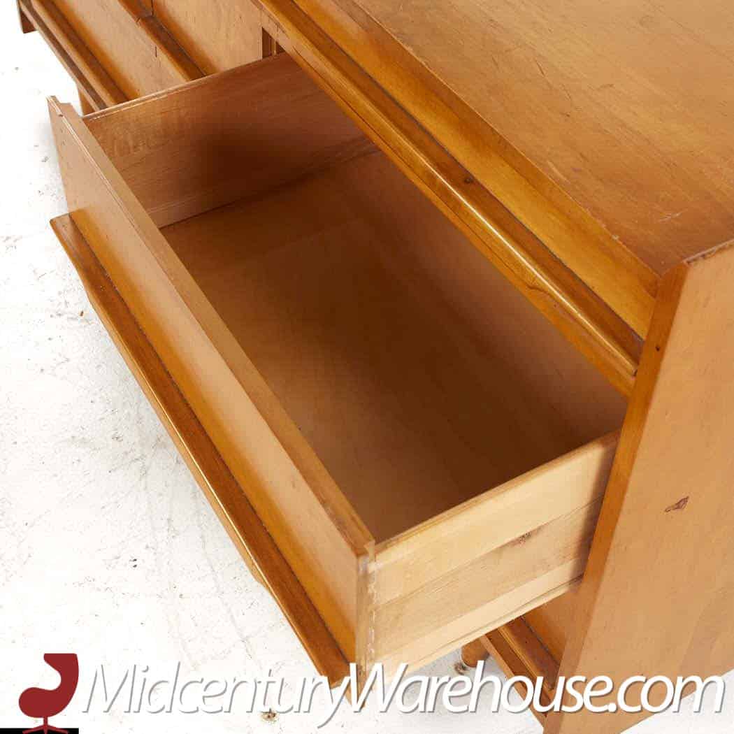 Crawford Furniture Mid Century Maple Lowboy Dresser
