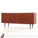 Falster Mid Century Teak 9 Drawer Lowboy Dresser