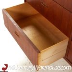 Falster Mid Century Teak 9 Drawer Lowboy Dresser