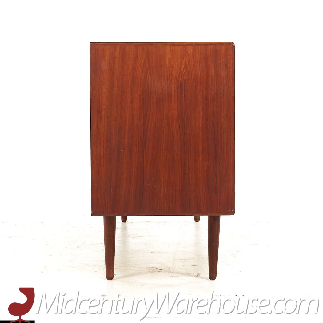 Falster Mid Century Teak 9 Drawer Lowboy Dresser