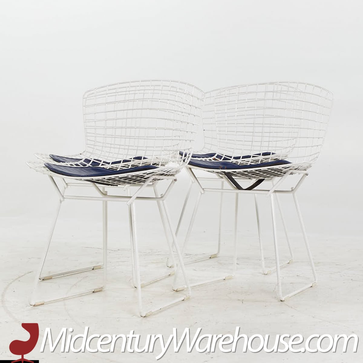 Harry Bertoia for Knoll Mid Century Dining Chairs - Set of 4