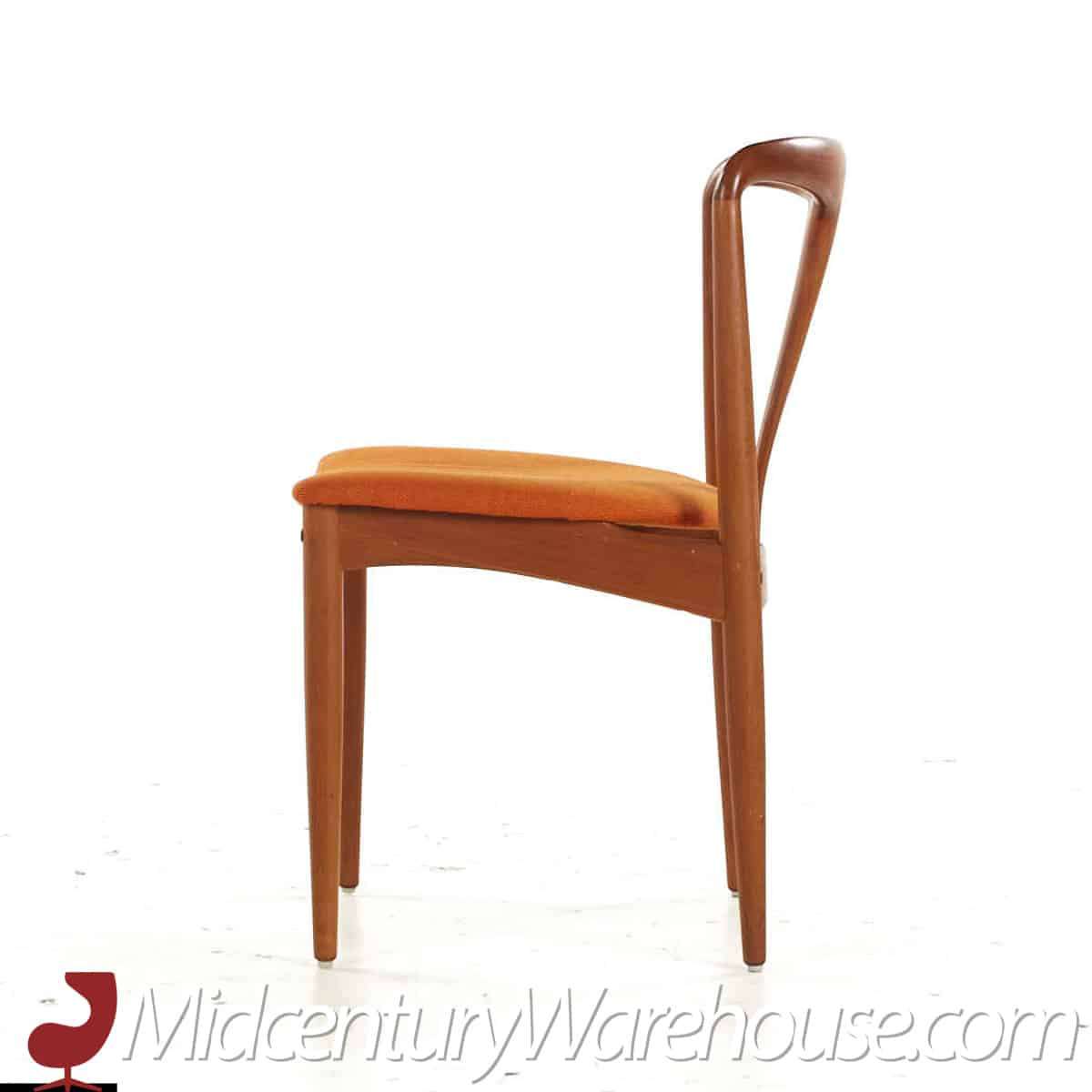 Johannes Andersen for Uldum Mobelfabrik Mid Century Teak Juliane Chairs – Set of 4