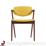 kai kristiansen model 42 mid century rosewood z dining chairs - set of 6