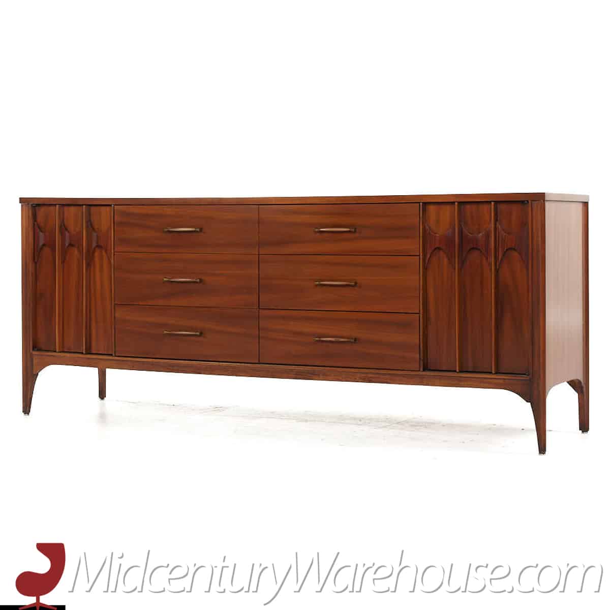 Kent Coffey Perspecta Mid Century Walnut and Rosewood Credenza (copy)