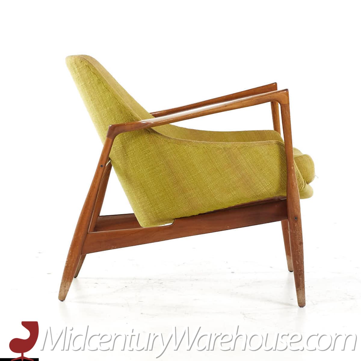 Kofod Larsen for Laauser Mid Century Lounge Chairs - Pair