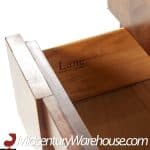 Lane Staccato Mid Century Walnut Brutalist Armoire Dresser (copy)