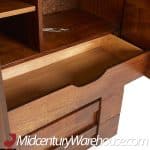 Lane Staccato Mid Century Walnut Brutalist Armoire Dresser | Mid Century Modern Furniture - Mid Century Furniture Chicago Lane Staccato Mid Century Walnut Brutalist Armoire Dresser