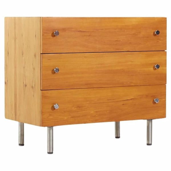 milo baughman for thayer coggin mid century 3 drawer chest