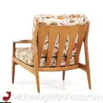 Milo Baughman for Thayer Coggin Archie Mid Century Walnut Lounge Chairs - Pair