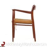 Niels Moller Mid Century Teak Model 75 and 77 Dining Chairs - Set of 8