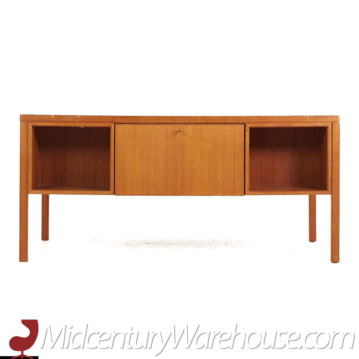 oman junn mid century danish model 77 teak desk
