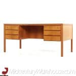 oman junn mid century danish model 77 teak desk