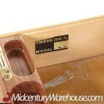 oman junn mid century danish model 77 teak desk