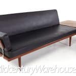 Peter Hvidt and Orla Molgaard-nielsen Mid Century Minerva Danish Teak Sectional Sofa and Table Set