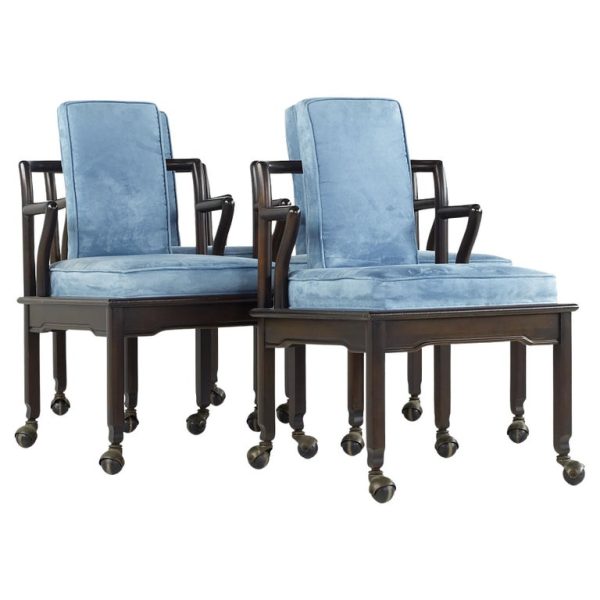 widdicomb mid century dining chairs - set of 4