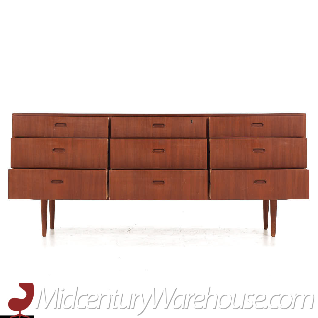 Arne Vodder for Falster Mid Century Danish Teak Lowboy Dresser