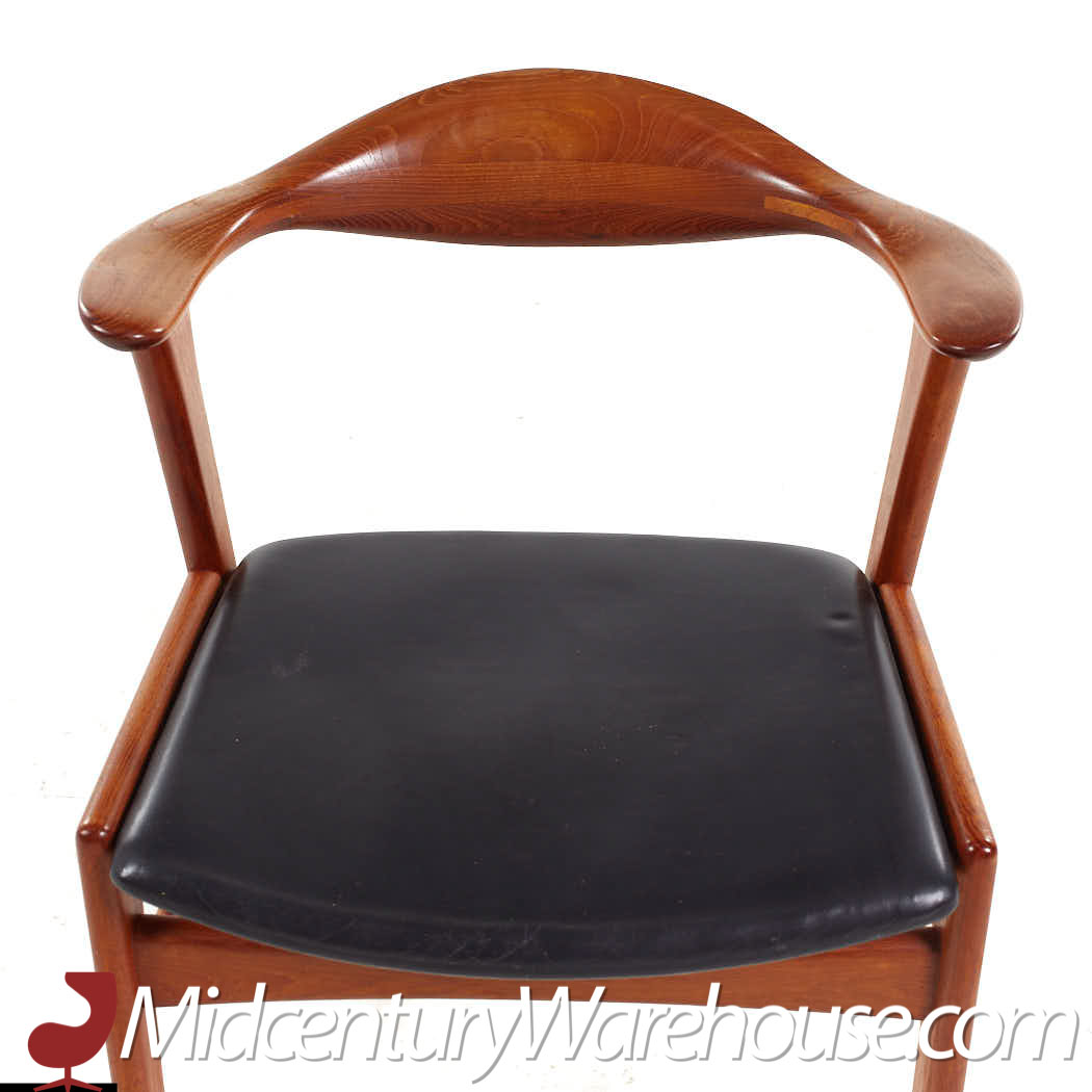 Erik Kirkegaard Danish Teak Dining Chairs - Set of 8