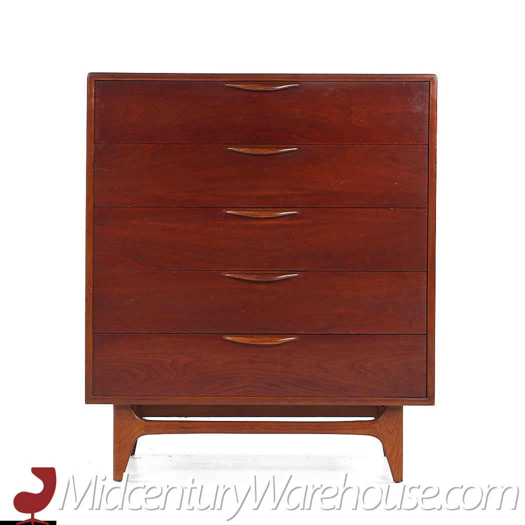 Lane Perception Mid Century Walnut 6 Drawer Dresser (copy)