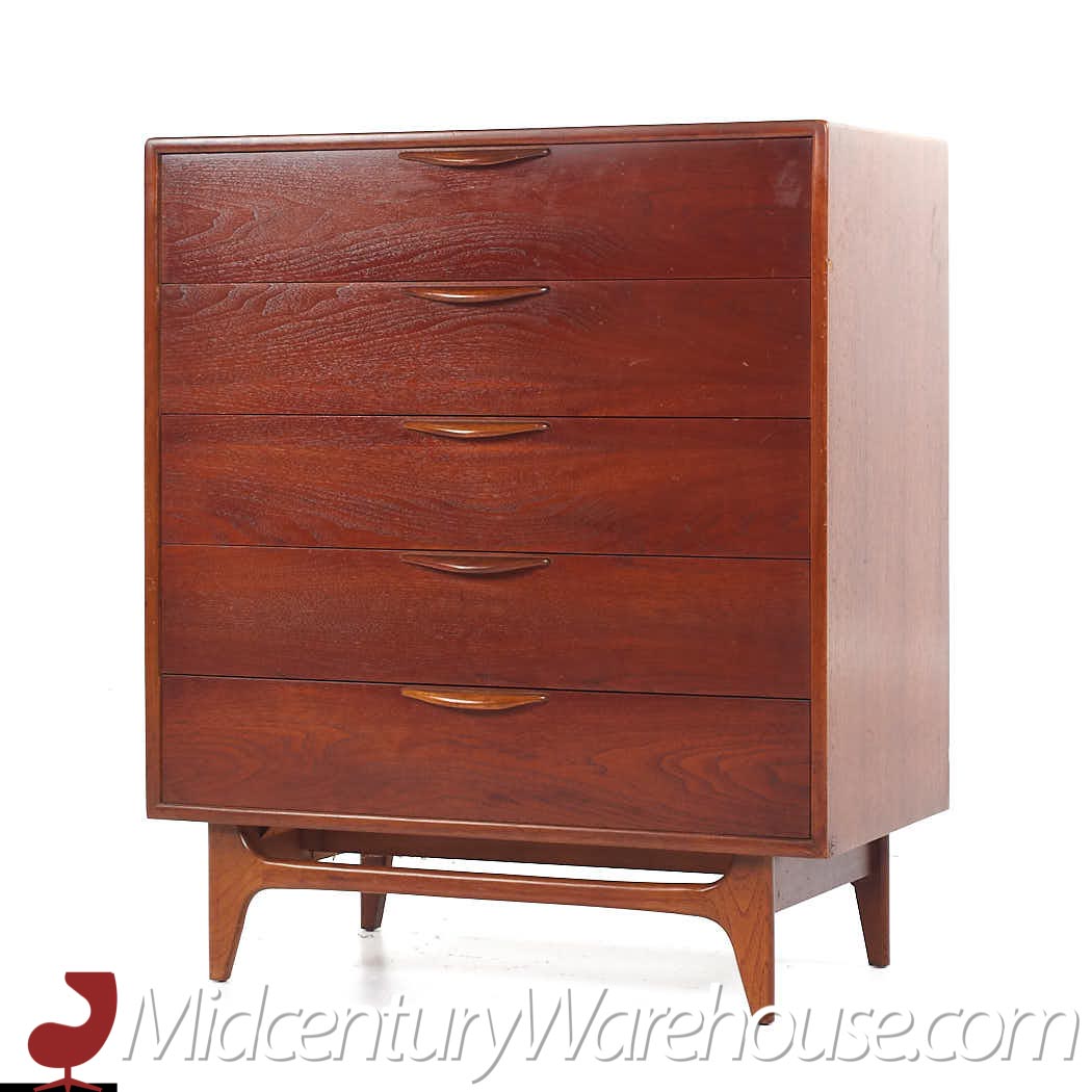 Lane Perception Mid Century Walnut 6 Drawer Dresser (copy)