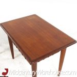 Mid Century Danish Teak and Leather Side End Tables