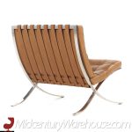 Mies Van Der Rohe for Knoll Mid Century Barcelona Lounge Chairs - Pair