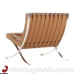 Mies Van Der Rohe for Knoll Mid Century Barcelona Lounge Chairs - Pair