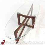 Adrian Pearsall for Craft Associates Mid Century Walnut Coffee Table