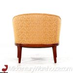 Erwin Lambeth Mid Century Walnut Lounge Chairs - Pair