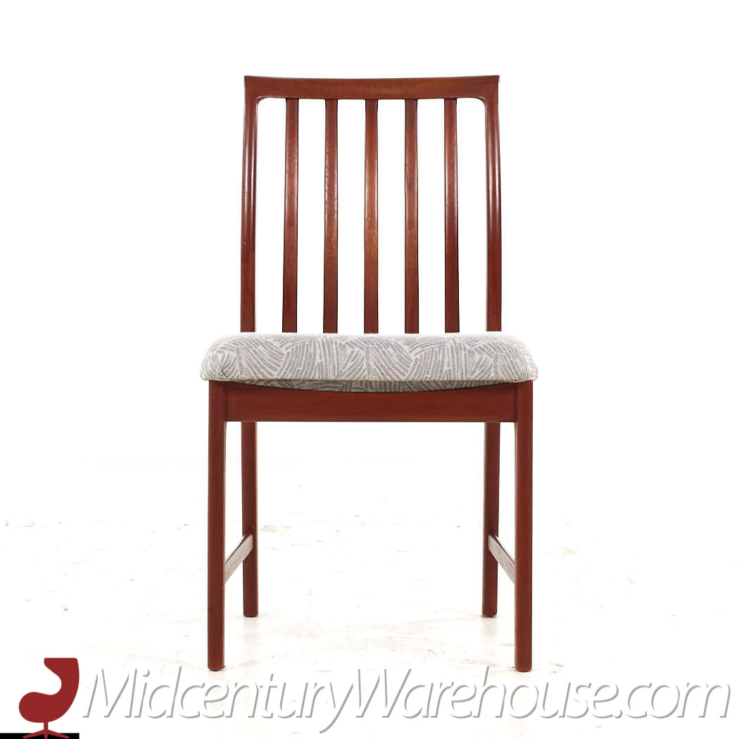 Folke Ohlsson for Dux Mid Century Swedish Teak Dining Chairs - Set of 6