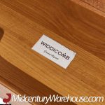 George Nakashima for Widdicomb Model 205 Mid Century Walnut and Carpathian Elm Sideboard Credenza