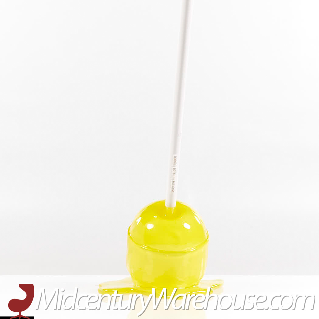 jonathan paul for desire obtain cherish mid century lemon meltdown lollipop sculpture