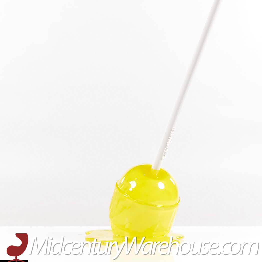 jonathan paul for desire obtain cherish mid century lemon meltdown lollipop sculpture