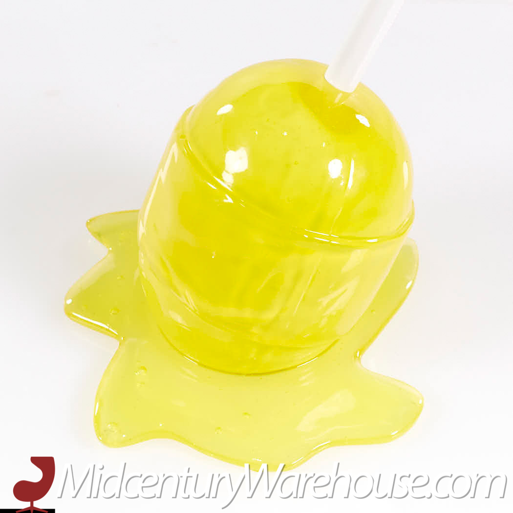 jonathan paul for desire obtain cherish mid century lemon meltdown lollipop sculpture